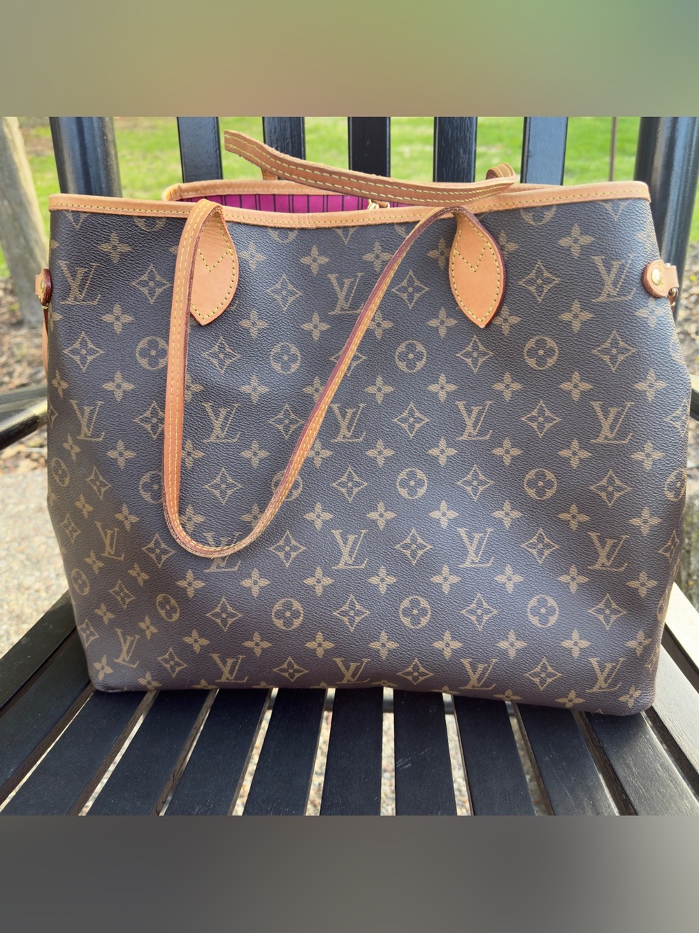 Louis Vuitton Monogram Neverfull GM With Hard to Find Pivoine  Interior. - Picture 8 of 16